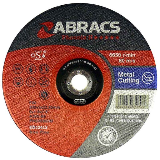 Abrasive Metal Cutting Disc