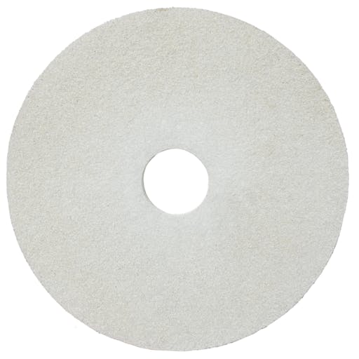 White Floor scrubbing pads - 17"
